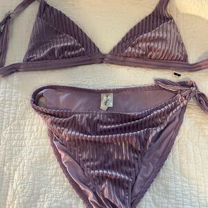 Dippin Daisy’s Velvet Bikini Set